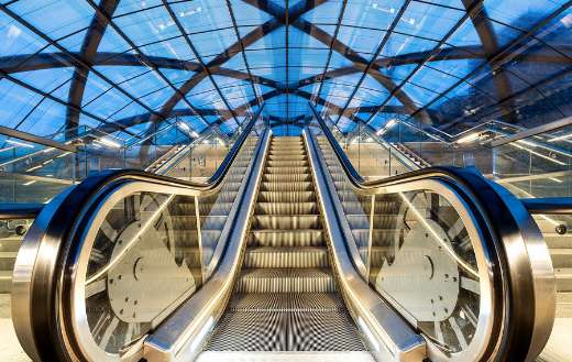 Escalator Stairs Station Online Jigsaw Puzzles