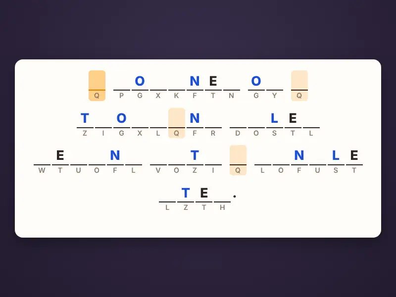 Cryptogram