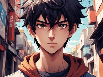 Hübscher junger Mann Anime Puzzle, Vorschau