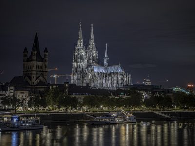 Kölner Dom am Rhein Puzzle Puzzle