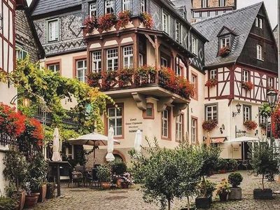 Kopfsteinpflasterstraße in Beilstein Puzzle Puzzle
