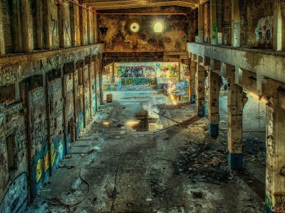 Verlassene Fabrik Puzzle Puzzle