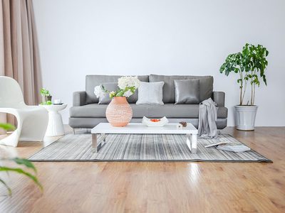 Wohnzimmer im minimalistischen Stil Puzzle Puzzle