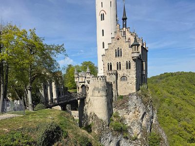 Puzzle de Puzzle de Castillo neogótico de Lichtenstein en Alemania