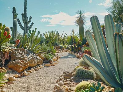 Puzzle de Jardín de cactus en México, vista previa