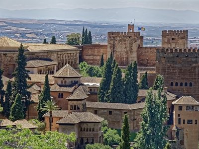 Puzzle de Puzzle de La fortaleza de la Alhambra en Granada