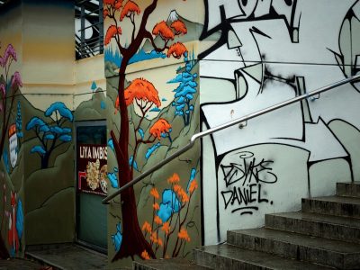 Puzzle de Mural callejero de colores