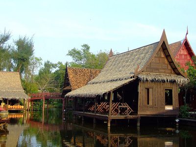 Puzzle de Gente y vida cotidiana: Museo al aire libre Ancient City en Tailandia