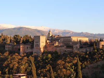 Puzzle de Puzzle de Panorámica de la Alhambra y Granada