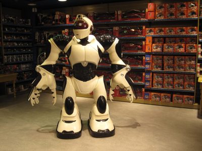 Puzzle de Robot futurista, vista previa