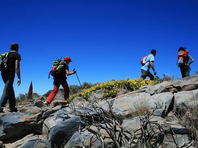 Puzzle de Puzzle de Senderismo por el Parque Nacional del Teide