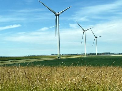 Puzzle Paysage avec plusieurs éoliennes