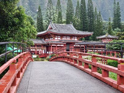 Puzzle Puzzle Perspective du pont en bois du temple japonais