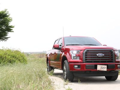 Puzzle Puzzle Pick-up F150 rouge
