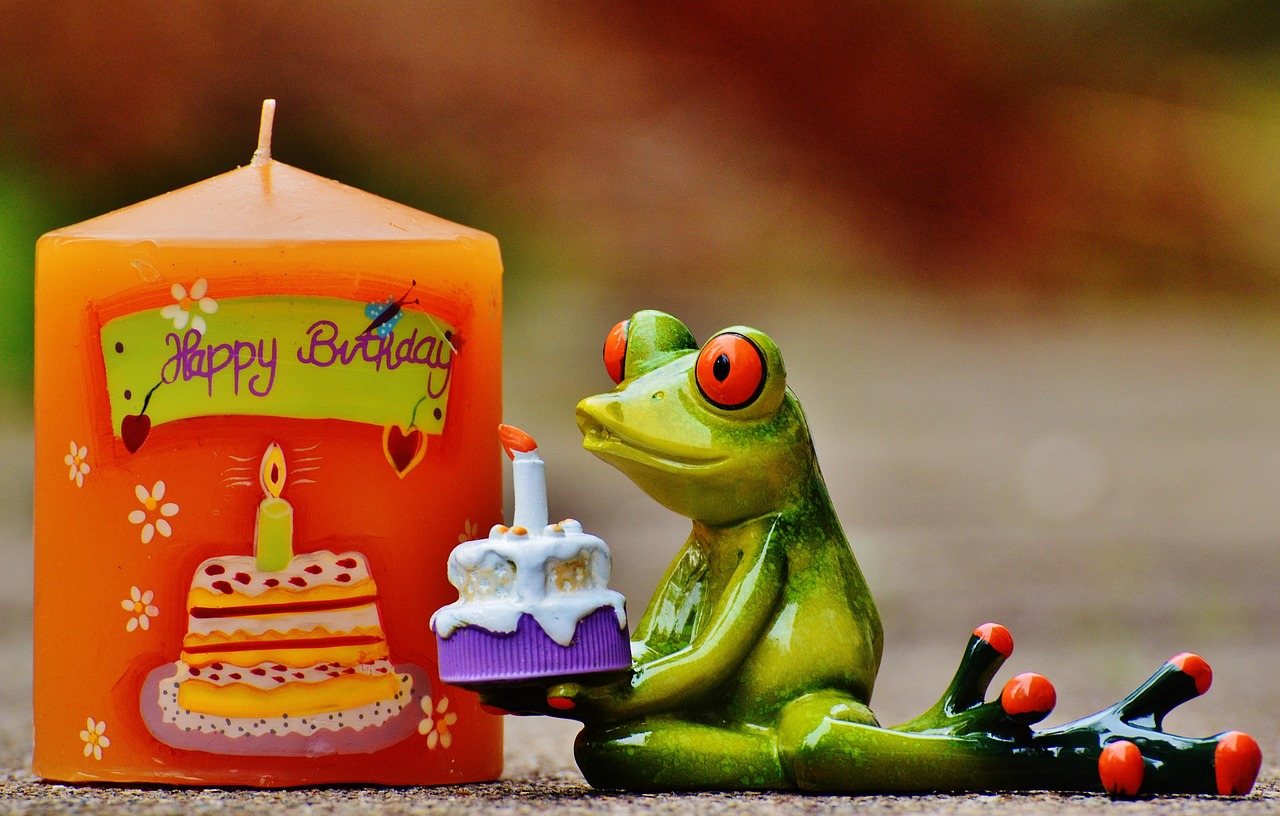 Birthday Cake with Candles
