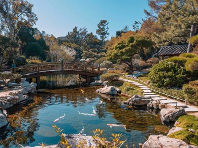 Jigsaw puzzle Jigsaw puzzle A Japanese Tea Garden with Pond
