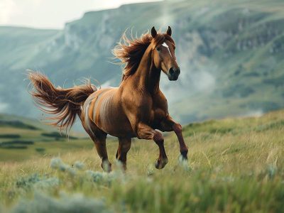 Jigsaw puzzle Jigsaw puzzle A Magnificent Horse Galloping