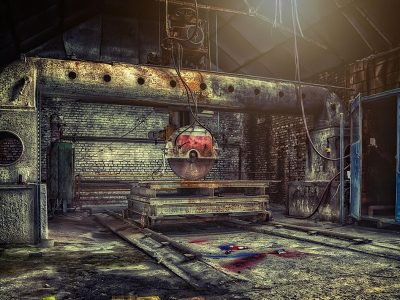 Jigsaw puzzle Jigsaw puzzle Abandoned Industrial Hall