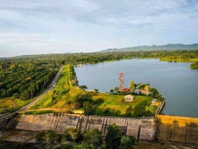 Jigsaw puzzle Aerial Photo of Dam Water Irrigation, preview