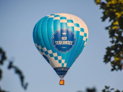 Jigsaw puzzle Jigsaw puzzle Air Balloon Image Part of the Tegernseer Tal Montgolfiade