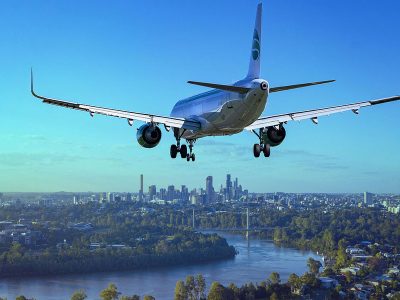 Jigsaw puzzle Jigsaw puzzle Airplane Flight Above the City