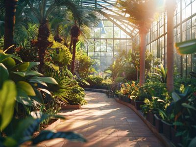Jigsaw puzzle Beautiful Botanical Garden with an Array of Exotic