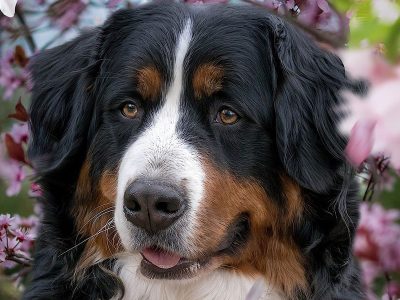 Jigsaw puzzle Bernese Mountain Dog, preview