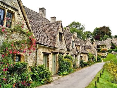 Jigsaw puzzle Jigsaw puzzle Bibury Arlington Row in Cotswolds