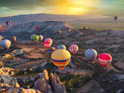 Jigsaw puzzle Jigsaw puzzle Breathtaking Sunrise with Numerous Hot Air Balloons