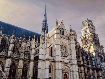 Jigsaw puzzle Building Cathedral Architecture France, preview
