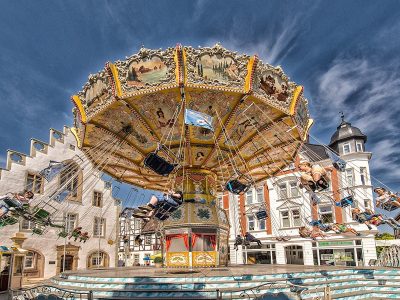 Jigsaw puzzle Carosel Pleasure Kirmes, preview