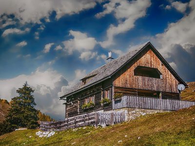Jigsaw puzzle Jigsaw puzzle Chalet Cabin Commonly in Mountainous Area