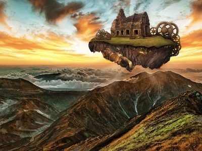 Jigsaw puzzle Jigsaw puzzle Fantasy Floating Building
