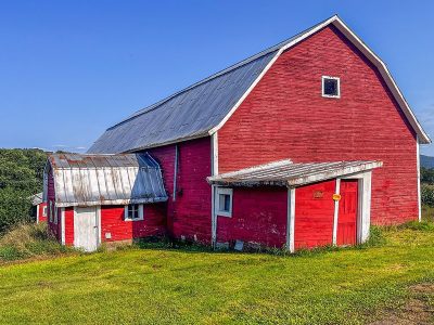 Jigsaw puzzle Jigsaw puzzle Farm Barn in Red