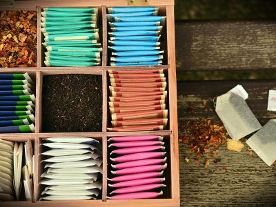 Jigsaw puzzle Jigsaw puzzle Features Assorted Colored Tea Storage Box