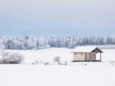 Jigsaw puzzle Jigsaw puzzle Forest Cabin Cottage Surround with Snow