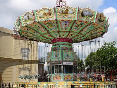 Jigsaw puzzle Jigsaw puzzle Luftikus Carousel Vienna Austria