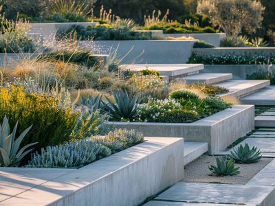 Jigsaw puzzle Jigsaw puzzle Minimalist Garden with Concrete Path
