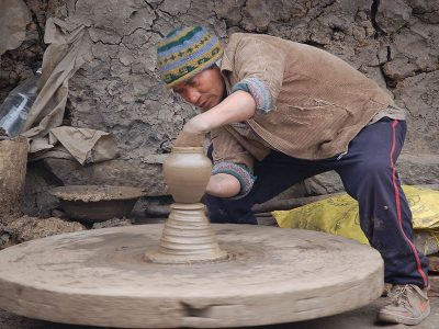 Jigsaw puzzle Jigsaw puzzle Nepalese Potter at Work