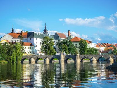 Jigsaw puzzle Jigsaw puzzle Pisek Bridge Czech Republic