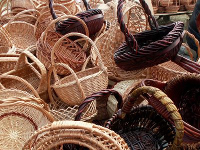 Jigsaw puzzle Jigsaw puzzle Several Artisanally Woven Wicker Baskets