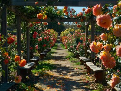 Jigsaw puzzle Jigsaw puzzle So Beautiful Rows of Blooming Rose