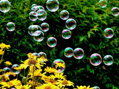 Jigsaw puzzle Jigsaw puzzle Soap Bubbles Flowers Summer