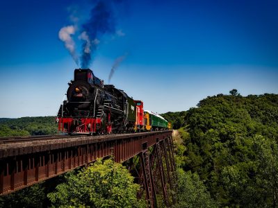 Jigsaw puzzle Steam Locomotive, preview