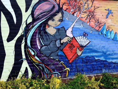 Jigsaw puzzle Jigsaw puzzle Street Art Applied to a Brick Wall