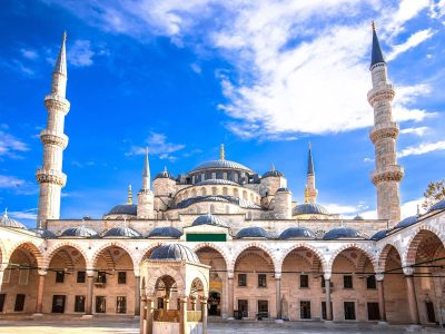 Jigsaw puzzle Jigsaw puzzle Sultan Ahmed Mosque in Istanbul Turkey