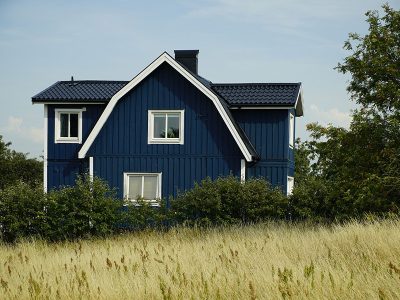 Jigsaw puzzle Jigsaw puzzle Swedish House Blue
