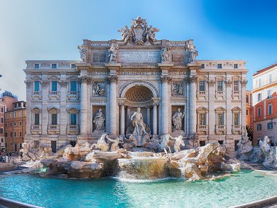 Jigsaw puzzle Trevi Fountain Iconic Landmark Centre Rome Italy, preview