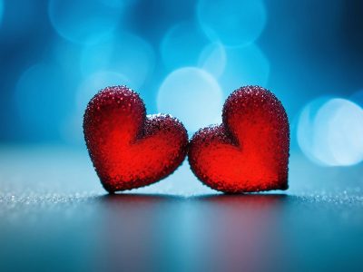 Jigsaw puzzle Two Heart Shape Side by Side Love, preview