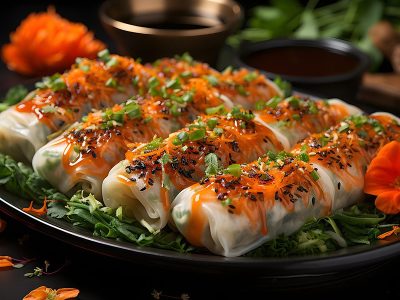 Jigsaw puzzle Jigsaw puzzle Vietnamese Fresh Spring Rolls
